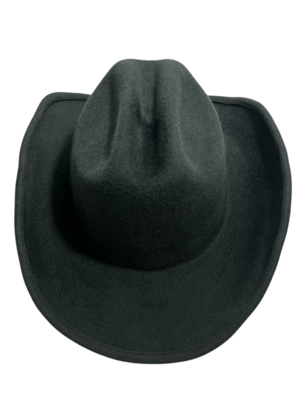 Wyeth Gray Felt Wool Western Hat, One Size